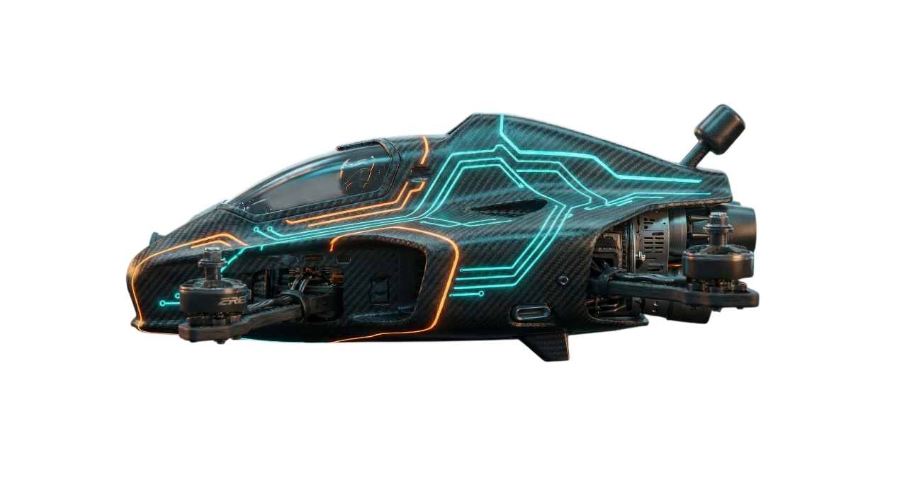 Drone Side View